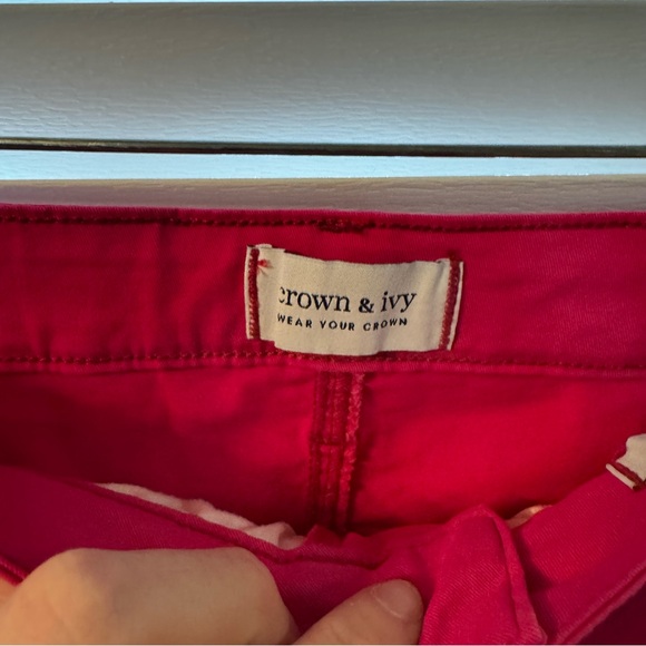 Crown & Ivy High Rise Skinny Crop NWT*** - Picture 2 of 6